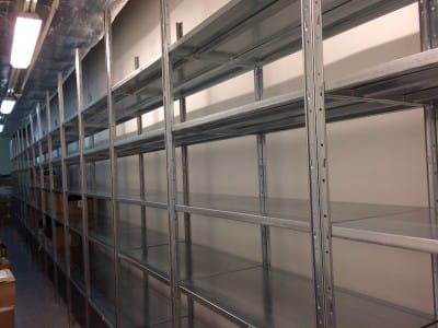 Konsollhyller, levering, montering 7